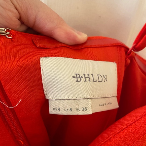COPY - BHLDN red dress size 4 - Picture 3 of 4